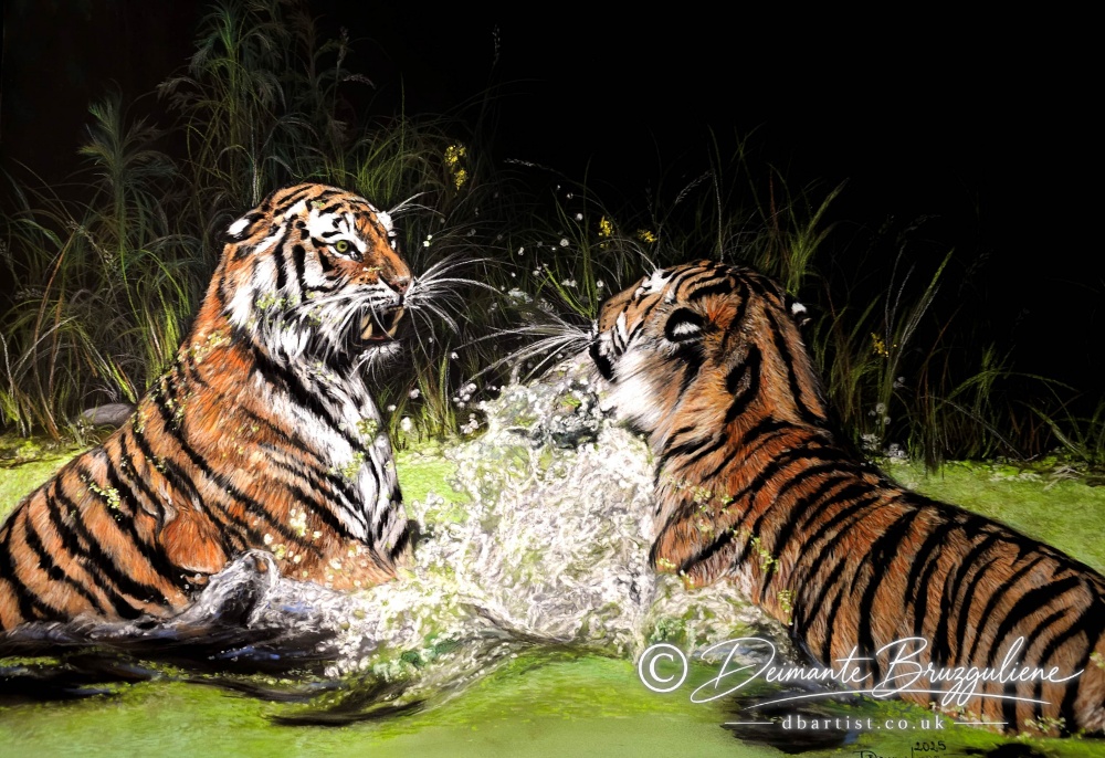 Breaking the Stillness available original artwork by Deimante Bruzguliene