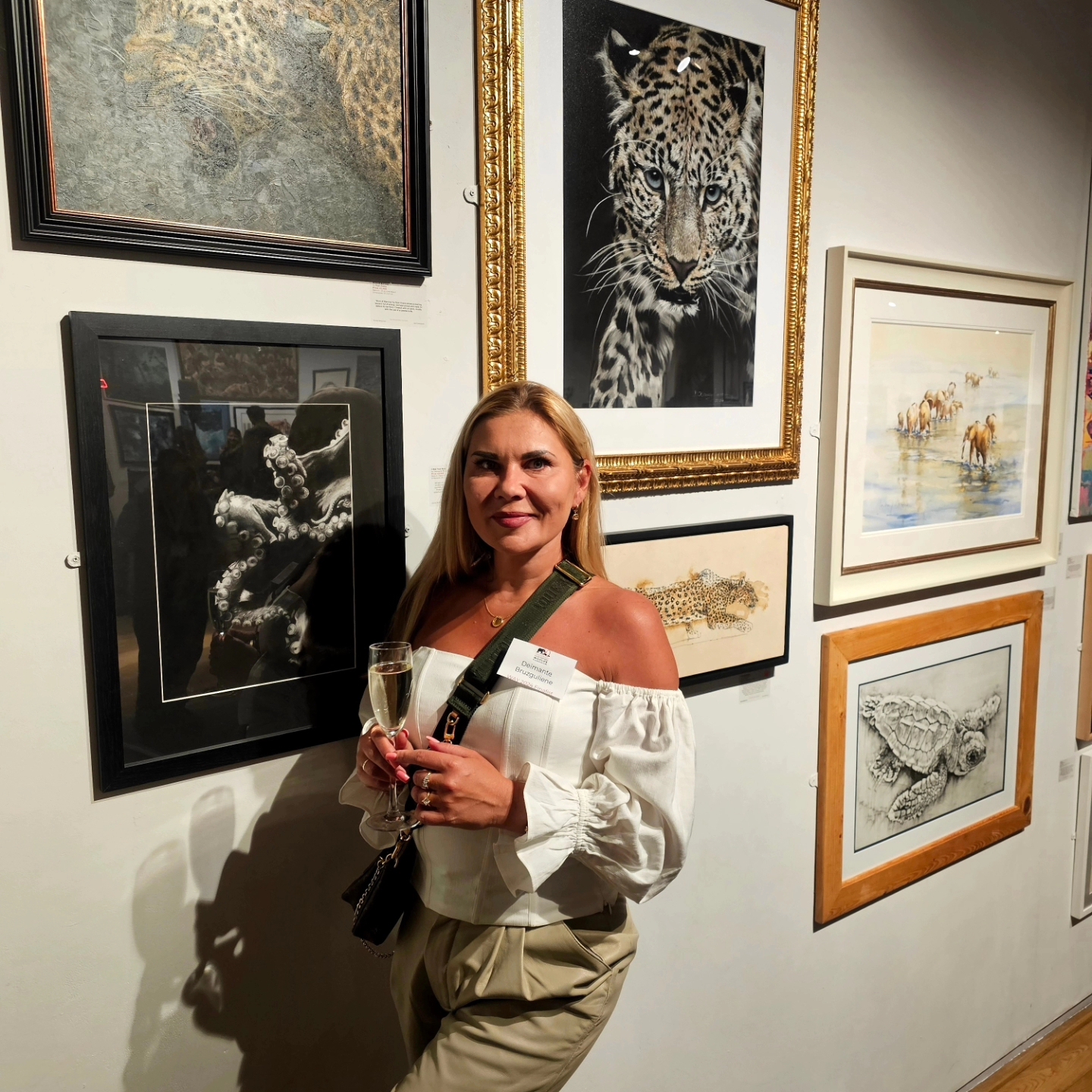 DSWF Wildlife Artist of the Year 2024 — recognition for Deimante Bruzguliene