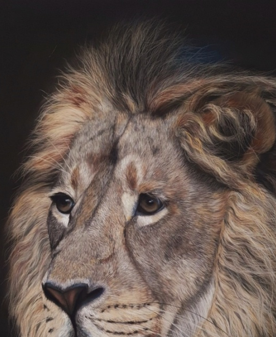 Detail 1 of The King by Deimante Bruzguliene