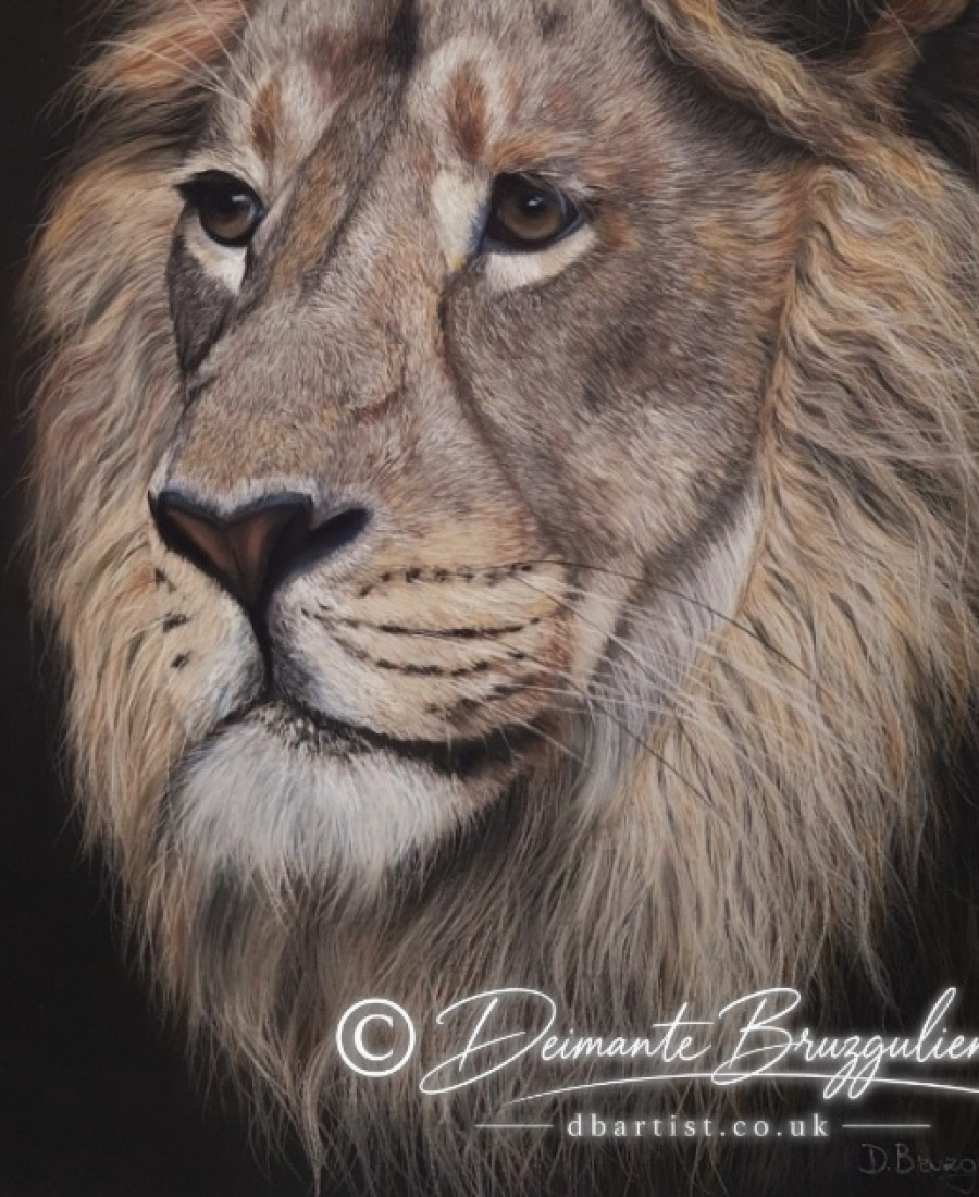 Detail 3 of The King by Deimante Bruzguliene